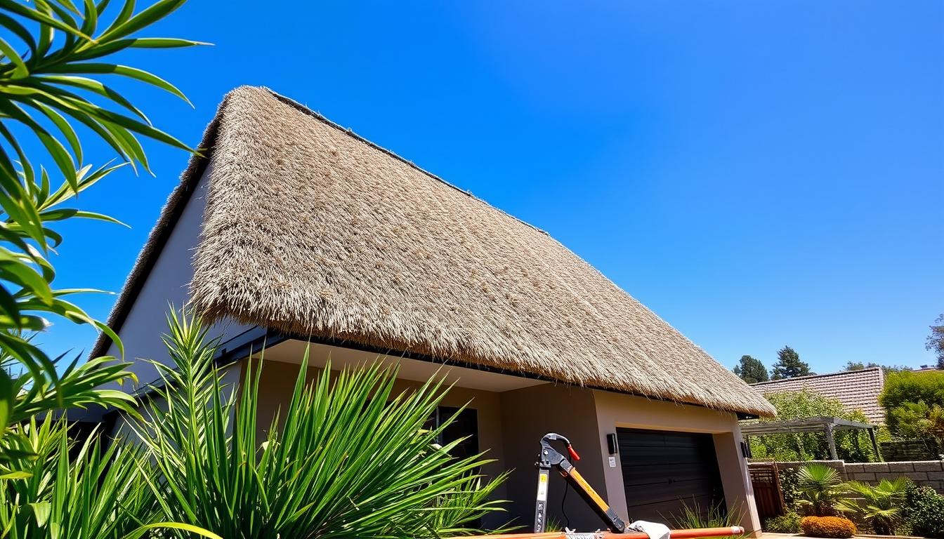 Thatch Installation Synthetic Thatch Installation Prices 2024: Cost of Synthetic Thatch